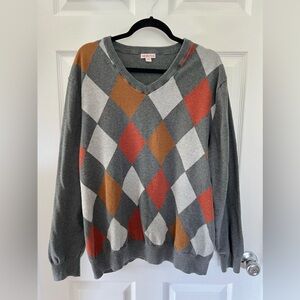 Merona Argyle Sweater